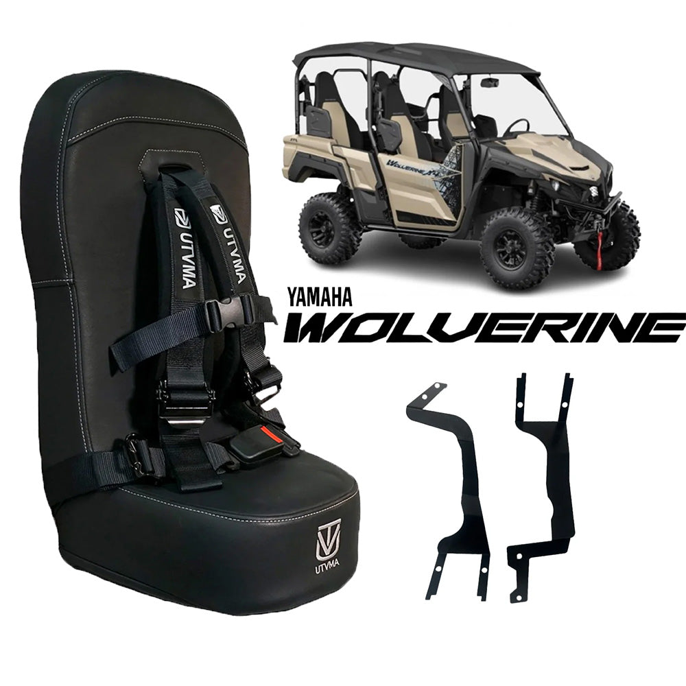 UTV Mountain Accessories Yamaha Wolverine X4 Bump Seat (2018-2... - UTV Mountain Accessories